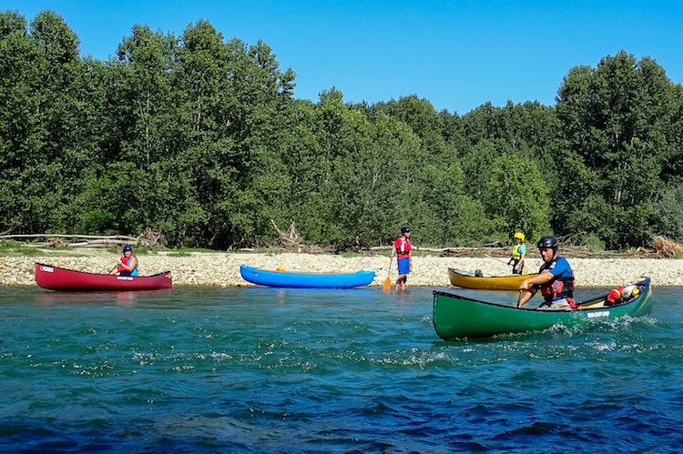 WORKSHOP DI CANOA in acqua corrente